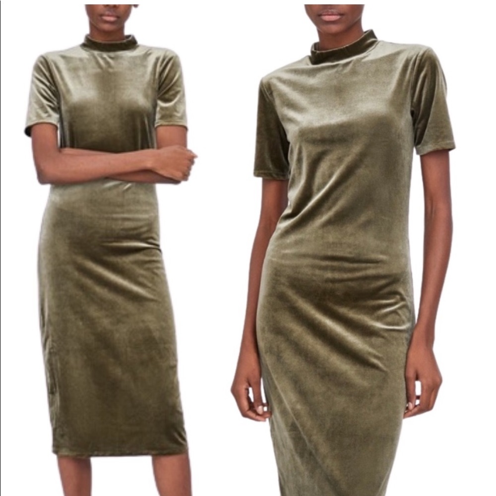 Zara Velvet Dress
